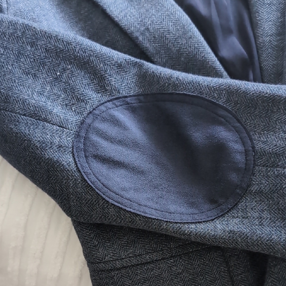 NWT LOFT Modern Herringbone Blazer - Sz 2 - Picture 7 of 8